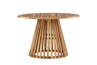 Lumpur Esstisch ø120*75 - Teakoptik