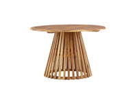 Lumpur Esstisch ø120*75 - Teakoptik