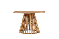 Lumpur Esstisch ø120*75 - Teakoptik