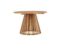 Lumpur Esstisch ø120*75 - Teakoptik