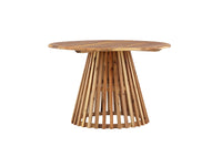 Lumpur Esstisch ø120*75 - Teakoptik
