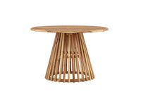 Lumpur Esstisch ø120*75 - Teakoptik