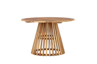 Lumpur Esstisch ø120*75 - Teakoptik