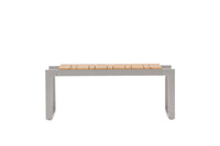 Zenia Bank 100cm - Akazie / Zink