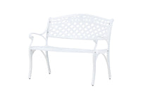 Mafra Bank - weiße Metall