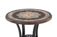 Leiria Café-Tisch - braun