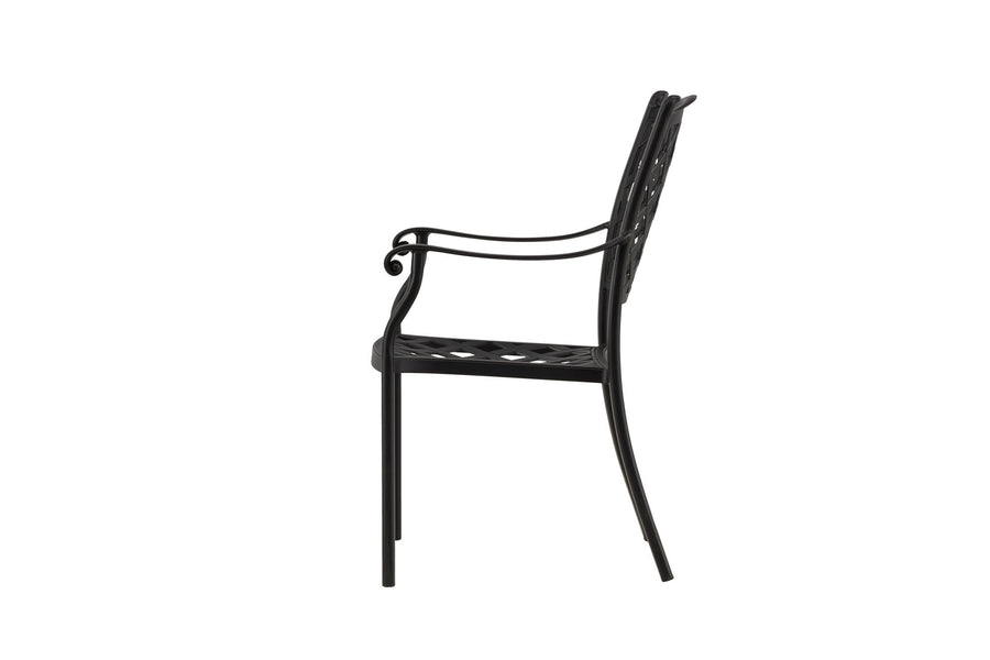 Óbidos Caféstuhl - schwarz