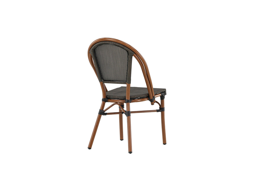 Guarda Caféstuhl 2er-Pack - braun / schwarz