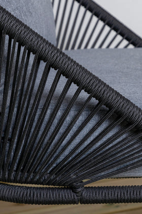 Lindos Loungesessel 2er-Set 