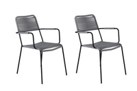Lindos Esszimmerstuhl 2er-Set 