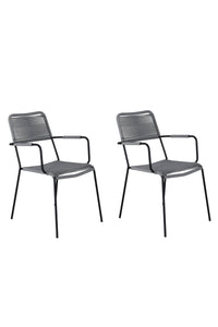 Lindos Esszimmerstuhl 2er-Set 