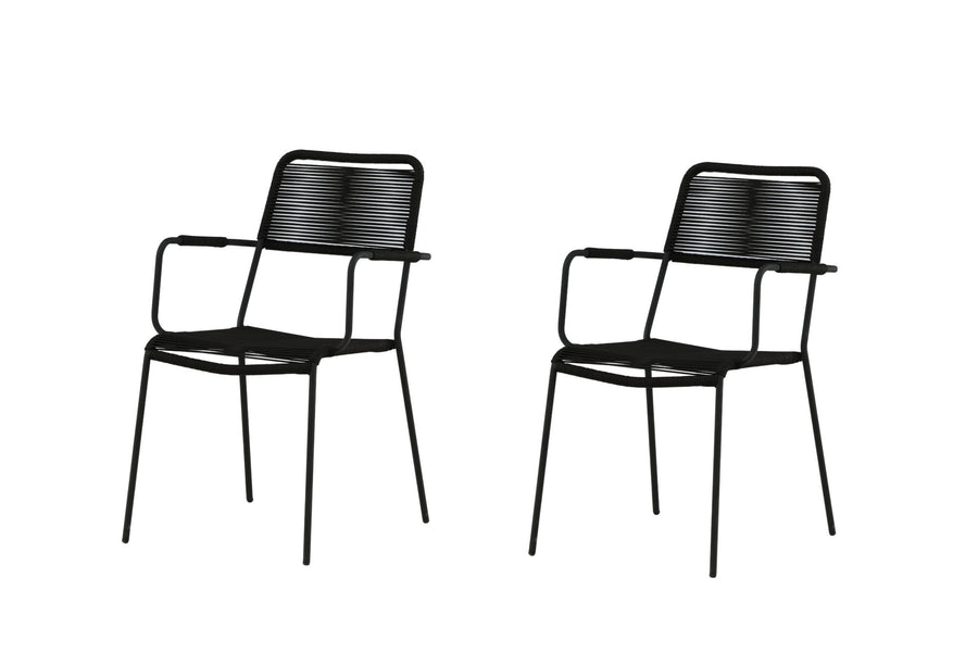 Lindos Esszimmerstuhl 2er-Set 