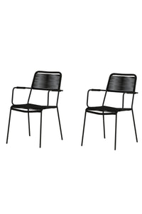 Lindos Esszimmerstuhl 2er-Set 
