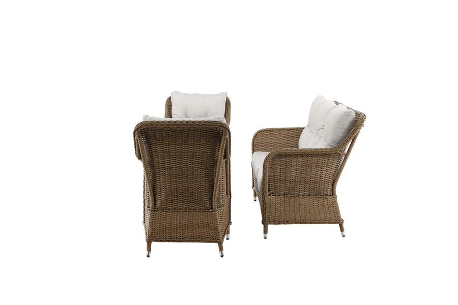 Vikelund Sofagruppe mit Couchtisch - Natur / Beige