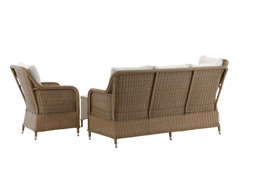 Vikelund Sofagruppe mit Couchtisch - Natur / Beige