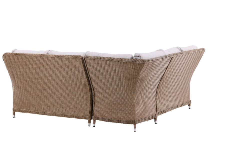 Vikelund Ecksofa mit Couchtisch - Natur / Beige