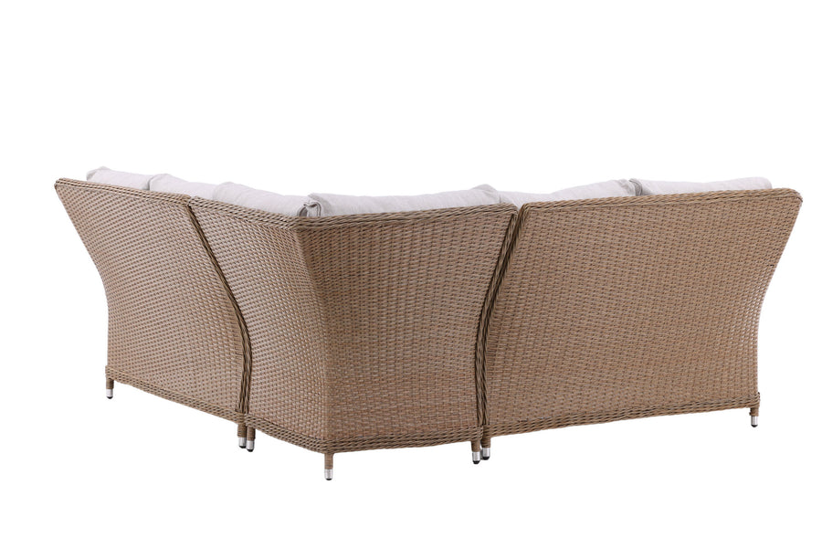 Vikelund Ecksofa mit Couchtisch - Natur / Beige