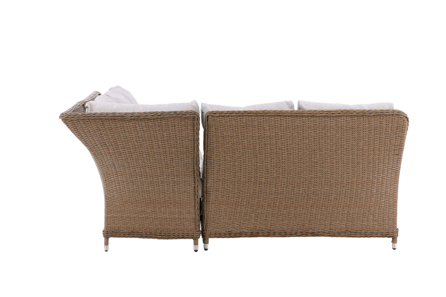 Vikelund Ecksofa mit Couchtisch - Natur / Beige