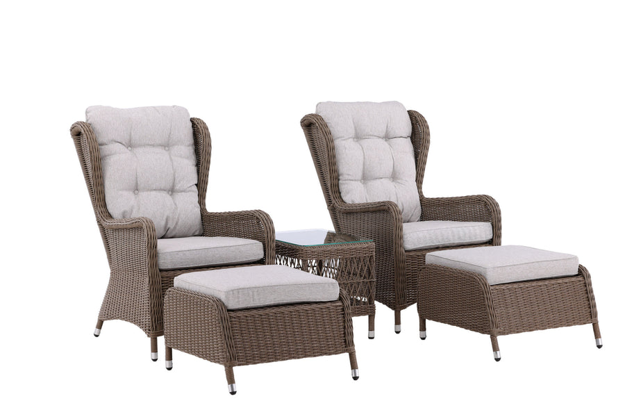 Washington Loungeset - Natur / Beige