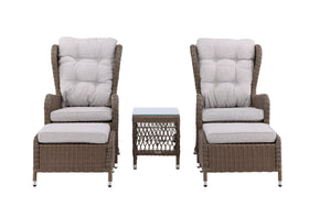 Washington Loungeset - Natur / Beige