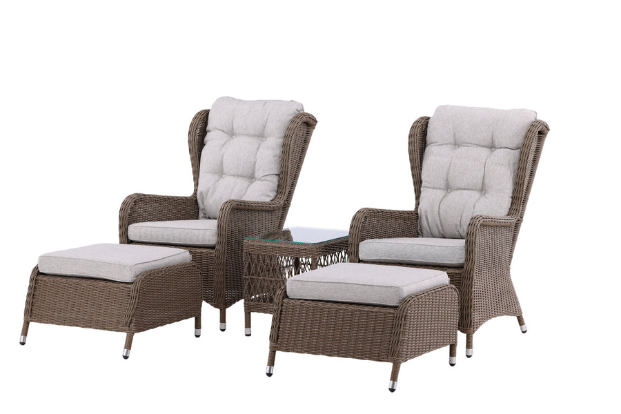 Washington Loungeset - Natur / Beige