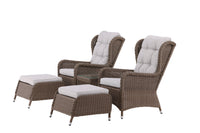 Washington Loungeset - Natur / Beige