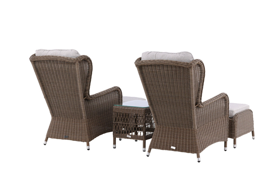 Washington Loungeset - Natur / Beige