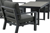 Barcelona Sofagruppe mit Couchtisch