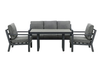 Barcelona Sofagruppe mit Couchtisch