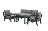 Barcelona Sofagruppe mit Couchtisch