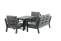 Barcelona Sofagruppe mit Couchtisch