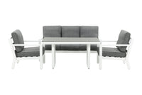 Barcelona Sofagruppe mit Couchtisch