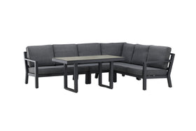 Barcelona Ecksofa mit Couchtisch 