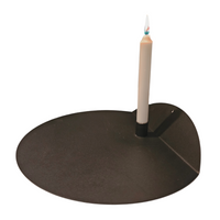 Käse-/Wurstplatte mit Kerzenhalter