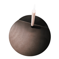 Käse-/Wurstplatte mit Kerzenhalter