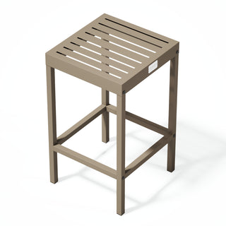 UMAMI Bartisch 172 cm mit 6 Barhockern, beige