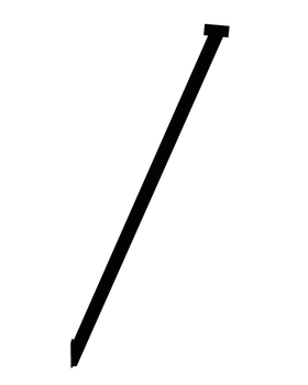 MODERN Konsolstange für Vordächer