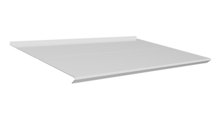 MODERN Eingangsüberdachung, L100 x B85 x H27,5 cm, grau