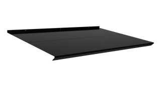 MODERN Eingangsüberdachung, L260 x B85 x H27,5 cm, schwarz