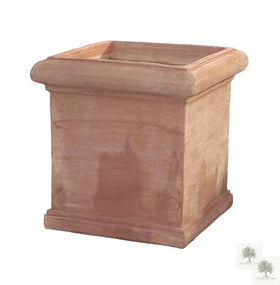 Terrakottapflanzeimer - quadratisch - 55 cm Breite - 52 cm Höhe 