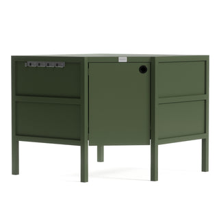 UMAMI Uteküchenpaket, Spülmodul, Eckmodul, Modul 3, grün