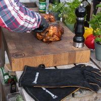 Premium-Leder-Grillhandschuhe