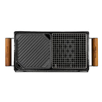 Hibachi Gusseisenplatte Doppelseitig