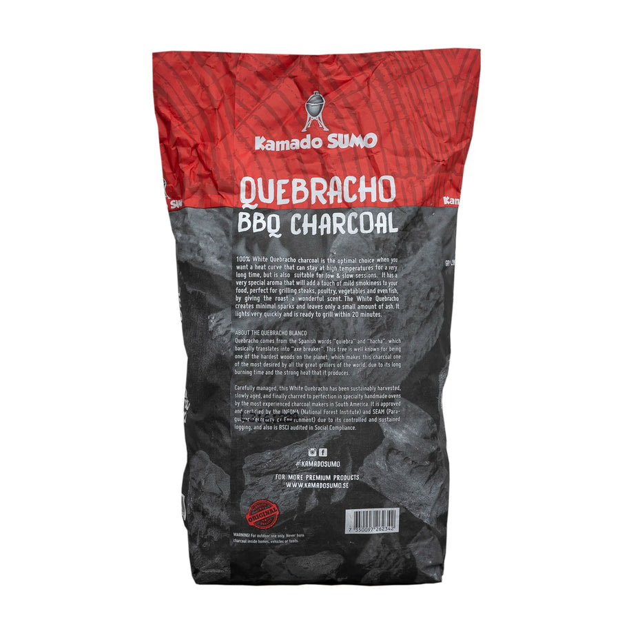 Kamado SUMO Quebracho Holzkohle 9 KG