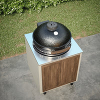 Gastro Outdoor-Küche Kamado-Modul + Kamado Sumo Maxi