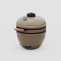 Kamado Nordic Flame 25" för inbyggnad