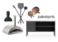 Pizzaiolo ved + Zubehör + Umami Modul 3, schwarz / rostfrei