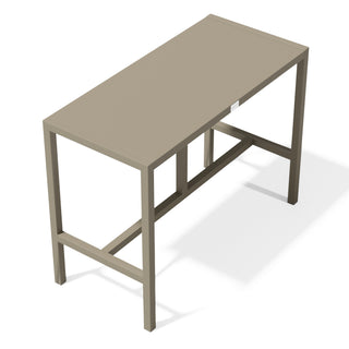 UMAMI Bartisch 123 cm mit 4 Barhockern, beige