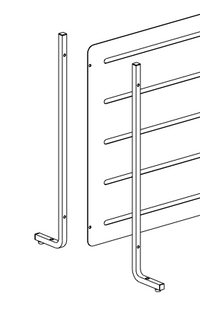 RAMA Sichtschutzpfosten niedrig