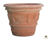Terrakottatopf - Impruneta Garland - 80 cm Durchmesser - 62 cm Höhe 